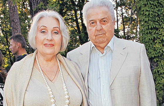 Михаил Танич с женой Лидией