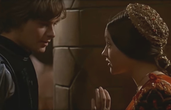 кадр из кинофильма «Ромео и Джульетта»