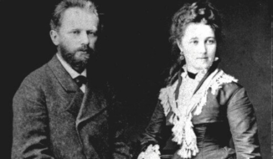 Чайковский с женой Антониной Милюковой