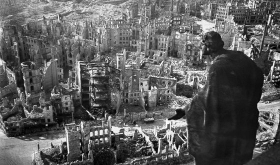 Дрезден 1945 год