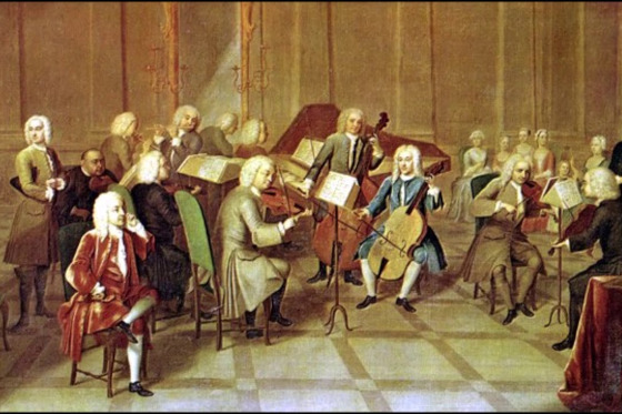 оркестр во времена Баха