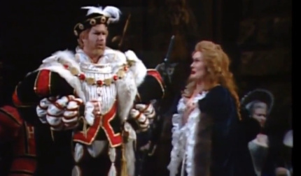 Постановка «Анны Болейн» Канадской оперной кампанией, 1984