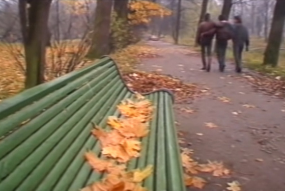 кадр из клипа ДДТ «Осень»