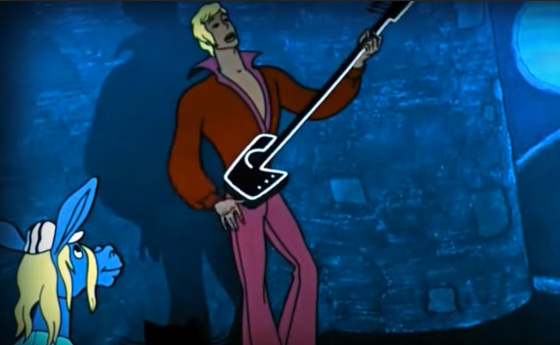 Кадр из мультфильма «По следам бременских музыкантов»