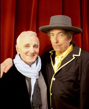 Боб Дилан и Азнавур