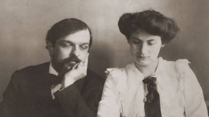 Клод Дебюсси с женой