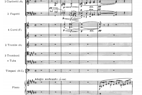 ноты Концерта для фортепиано с оркестром №2 Рахманинова